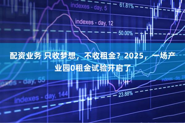 配资业务 只收梦想，不收租金？2025，一场产业园0租金试验开启了